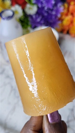 3 Ingredient MANGO Popsicle Recipe 🥭✨ #summerrecipe #diy #foodshorts