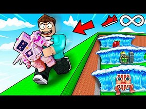 I HACKED ESCAPE A TSUNAMI FOR BRAINROTS VALENTINE UPDATE IN ROBLOX !!