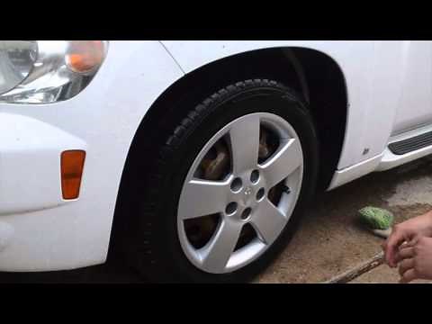 Tire & Wheel (hubcap) Cleaning and Dressing