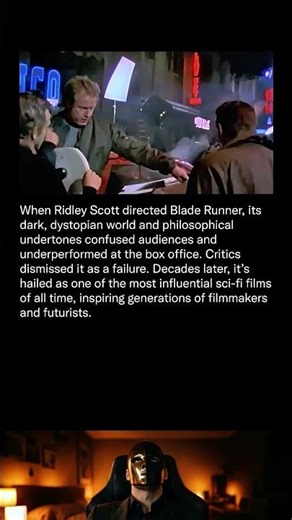 How Blade Runner Went From Box Office Disaster to Legendary #BladeRunner #MovieTrivia #SciFi