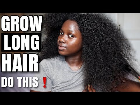 All you need is GREASE and Leave in Conditioner | Start to finish Hair Growth Routine