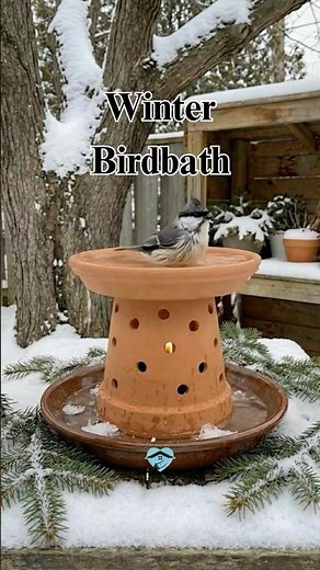 How to Keep a Birdbath Accessible in Winter