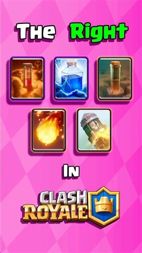 How To CHOOSE The RIGHT SPELLS In Clash Royale!