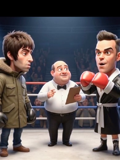 liam Gallagher Robbie Williams fight #oasis #liamgallagher #robbiewilliams #britawards #boxing