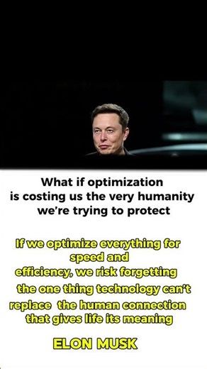 Optimization Killing Humanity?” – Elon Musk 🤖💭 | Deep Truth #Shorts#ytshorts #motivation
