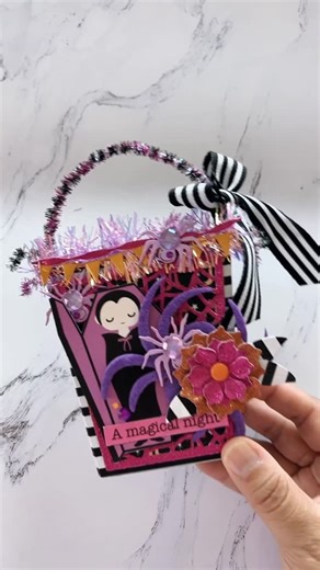 Marissa 🐒 Paper Crafts on Instagram: "A Mini Album in a Halloween Bucket?!! This weeks Mini Album is definitely a fun one and ready to view on my YouTube channel. I used @scrapdiva.29 3D Sand Bucket & Halloween Add-on sets. As well as the Hocus Pocus collection. Code MWALKER10 for 10% off #scrapdivadesigns #mondayminialbum #scrapdivadesignsnewrelease #scrapdivadesignsminialbum #scrapdivadesignshocuspocus #handmadealbum #3dcrafts #halloweenbucket #boobucket #inmyhappycraftyplace"