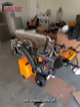 Why You Should NEVER Touch a Broken Garage Door Spring ⚠️