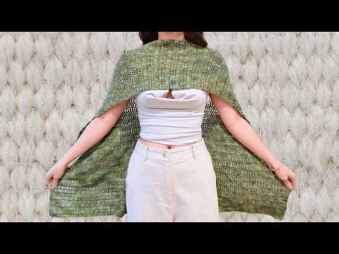Easy & Elegant Crochet Shawl Tutorial | How To Crochet the Dream Shawl