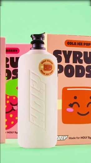 New Holy Syrup for on the go + 10% discount code ZINKER #holysquad #holyenergy #holysyrup #clips ...