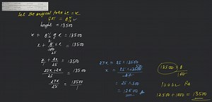 The original price of a washing machine which was bought for ₹ ... | Filo