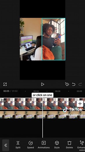 ✨ CapCut tips you need to know about! ✨ create a dual screen video, using CapCut! 📲 will you be trying this out? 👇 #growyourbiz #onlinepresence #smallbizsquad #socialmediaforbusiness #socialmediamanager #capcut