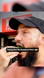 47K views · 1.5K reactions | While looking for street food, I came across a baranasi paan and gave it a try!  | Davud Akhundzada | Facebook