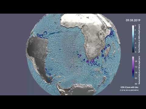 ICON / submesoscale telescope (with tides): tidally generated internal waves