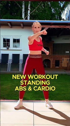 15 Min Standing Abs & Cardio Workout 🔥 Techno Music | No Equipment