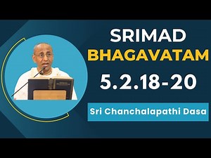 Srimad Bhagavatam | Sri Chanchalapathi Dasa | SB 5.2.18 | 21.11.2025