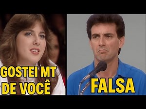 MOMENTOS NAMORO NA TV COM SILVIO SANTOS (NOSTALGIA)