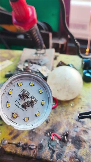 bulb repair |how to repair led bulb at home #repair #repairing #reels #experiment #shortvideo