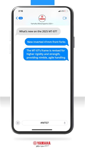452K views · 903 reactions | The new 2025 MT-07 is the highest specification yet, including new radially mounted front brake calipers, 41 mm inverted forks, lightweight SpinForged wheels and striking next-generation MT styling. | Yamaha Motor USA | Facebook