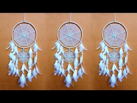 Dreamcatcher | How To Make A Dream Catcher Tutorial DIY