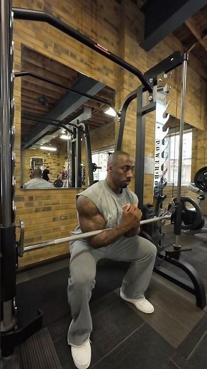 Smith Machine Zercher Squats