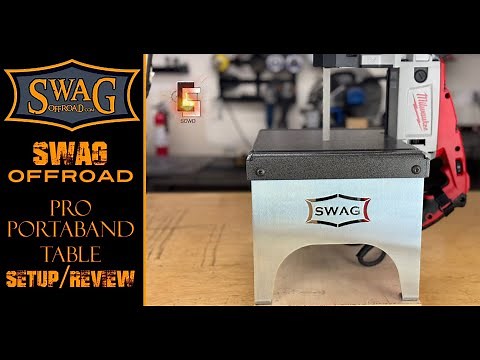 SWAG OFFROAD Pro Portaband Table - SETUP/REVIEW