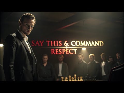5 Phrases That Command Respect Instantly: Master Power & Influence in Any Room 💼🗣️