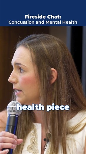 Many patients experience anxiety or depression, and those with concussions are especially at risk. That's why Dr. Melissa Womble, Director of Inova Sports Medicine Concussion Program, addresses mental health while treating concussions — asking patients about their mental health at every touchpoint and connecting them to community resources. #ConcussionRecovery #MentalHealthMatters | Inova