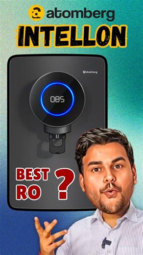 Best Water Purifier for Home | Atomberg Intellon RO Water Purifier