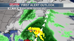 Quiet conditions for now, active weather heading into the weekend. Sunday and Monday are now First Alert Weather Days. Here are the latest details. | WITN-TV