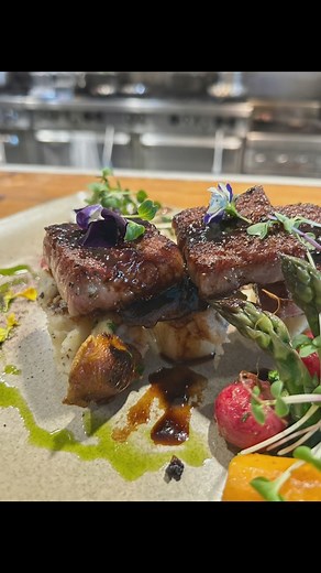 Remember that giant Pioppino mushroom from last video? How about we pair it with some Kobe Wagyu Beef? @chefnelly76 and @the.mushroom.tree are cooking. | JLB - Janet Lynn's Bistro 1985