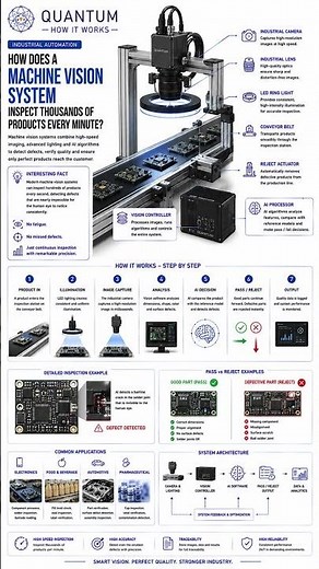 Quantum How It Works | How Does A Machine Vision System Inspect Thousands Of Products Every Minute?