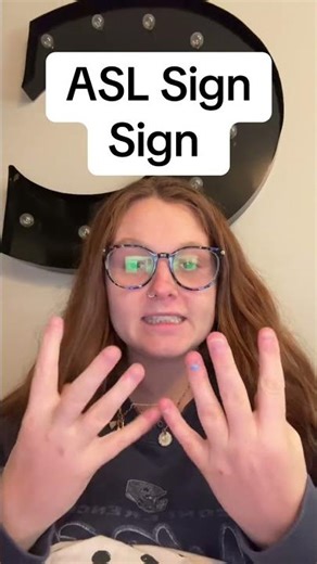 Learn How To Sign "Sign" in ASL for Beginners | American Sign Language #shorts