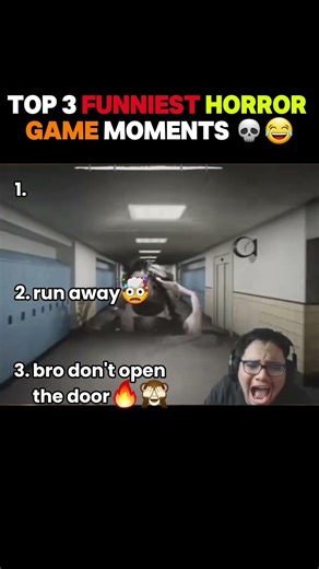 Top 3 funniest horror moments 😭💀Wait till you see #1… he wasn’t ready yet🔥😱