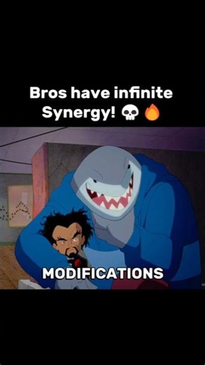 Bros have infinite Synergy! 💀🔥 #youtubeshorts #shorts #batman #superman #dccomics
