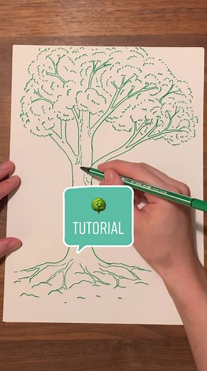 Baum Zeichnen Tutorial: Wie man Baumzeichnungen auf das nächste Level bringt