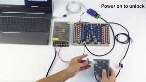 Electronic Rotary Push-to-Close Latch, Auto Lock, Electromechanical, DC 12V Electronic Cabinet Latch, Drawer Lock IP65 Waterproof for Express Locker