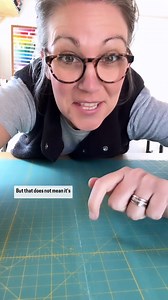 Wait for it...have you tried this tip from OLFA Expert, Erin (The Blanket Statement) to extend the life of your mat? | OLFA Craft
