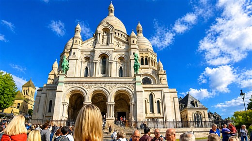 Exploring the charm of Montmartre Paris (4K)