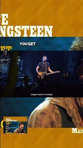 Bruce Springsteen - Night (Live In Barcelona). #rock #musica #BruceSpringsteen