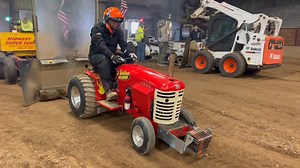 Good ole diesel garden tractors from New Richmond, WI #gardentractorpulling | Pulling with Garden Tractors