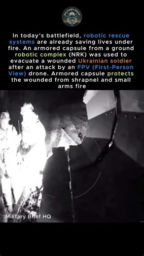 Robot Saves Soldier Under Drone Attack