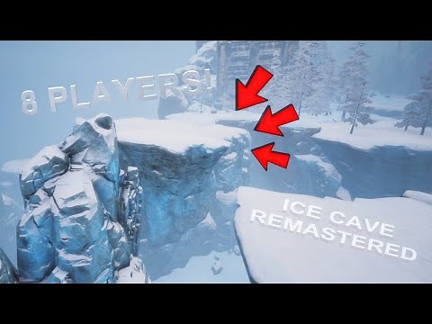 Conan Exiles Secret Hidden PvP Base Location | Ice Cave Remastered