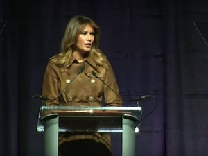 First Lady Melania Trump Booed At Baltimore Youth Summit