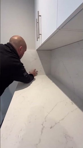 Quartz Countertop Install! ✨ Stunning Kitchen Upgrade