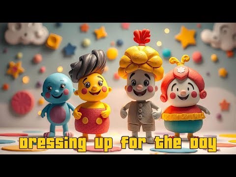 🧢🎶 Dressing Up for the Day - Getting Ready Song for Kids 🌈💛