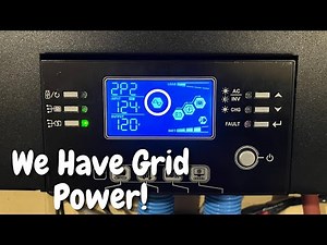 Hooking up Grid Power to the EG4 6500EX Inverters