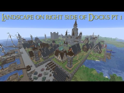 How To Build a New Town Dock: Landscape Work on Docks p1