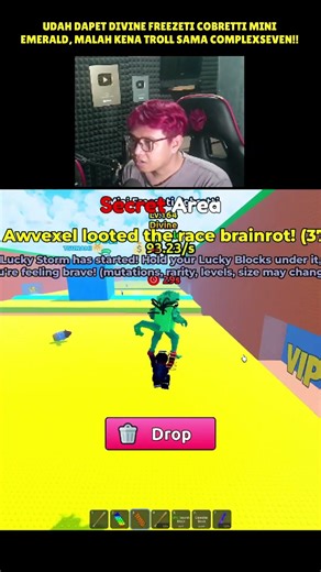 UDAH DAPET DIVINE FREEZETI COBRETTI MINI EMERALD, MALAH KENA TROLL SAMA COMPLEXSEVEN!!