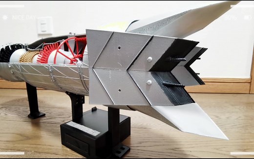 自制F22猛禽战斗机-F119发动机