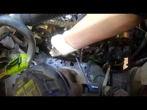2015 Ford explorer water pump removal without special tool